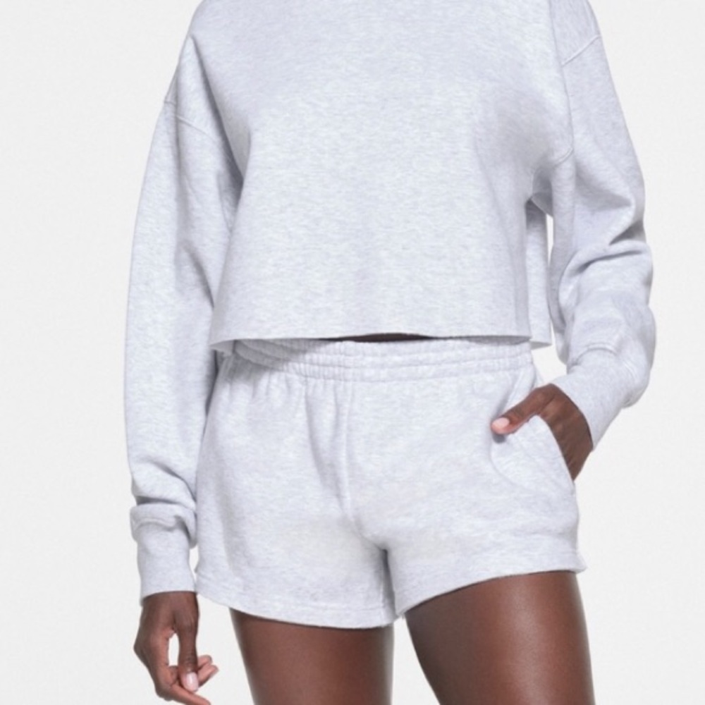 SKIMS Cotton Fleece Shorts